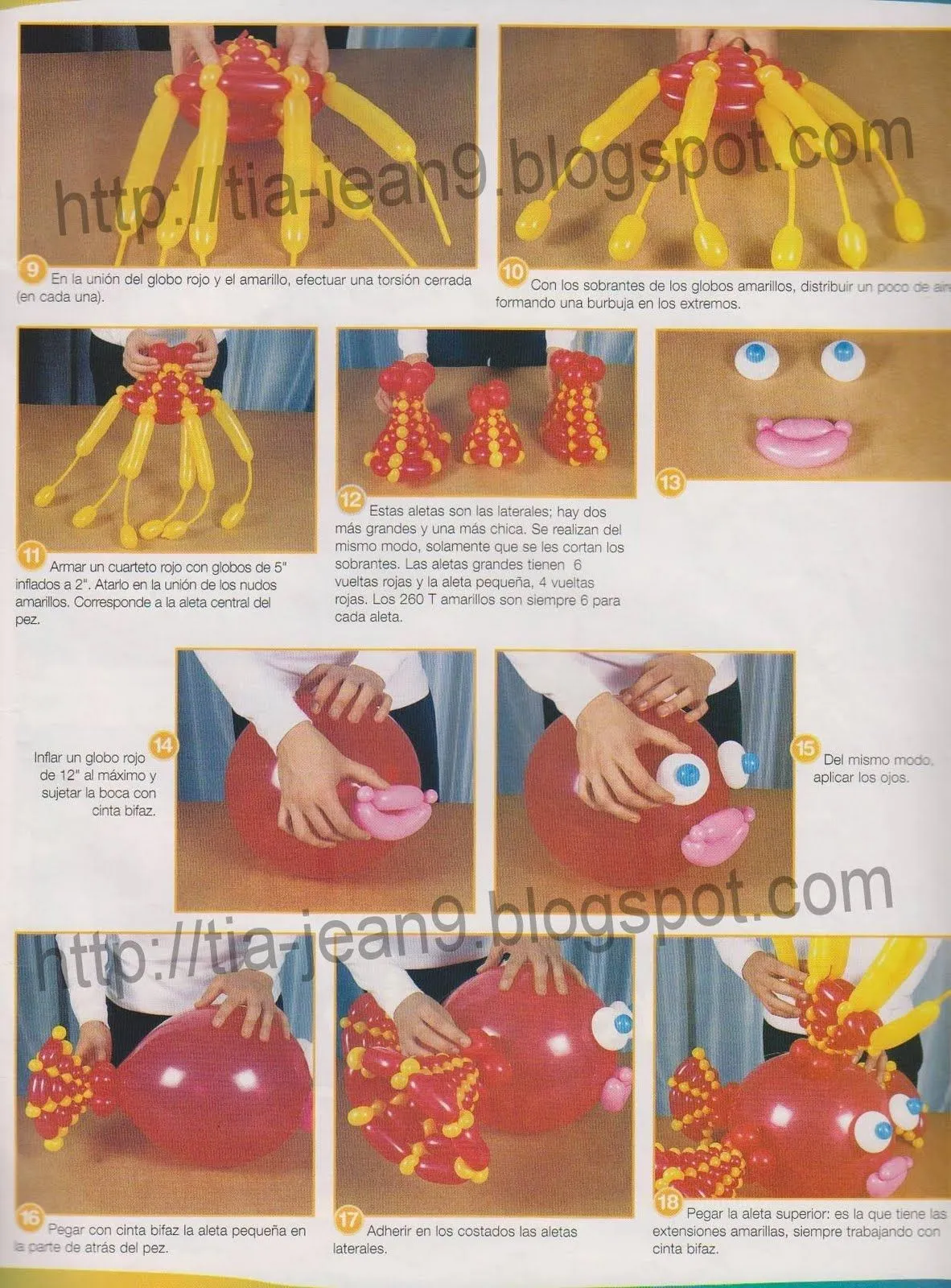 PASO A PASO CON JEANNINE: DECORACION de Globos (pez globoflexia) PASO A PASO CON JEANNINE: DECORACION de Globos (pez globoflexia)