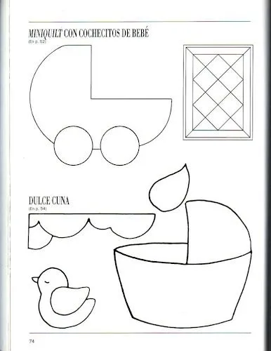 PASO A PASO CON JEANNINE: PATCHWORK CARRIOLA BABY moldes PASO A PASO CON JEANNINE: PATCHWORK CARRIOLA BABY moldes