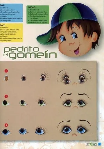 PASO A PASO CON JEANNINE: COMO PINTAR LOS OJITOS (