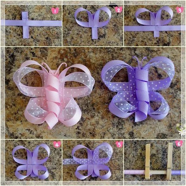 Paso a paso lazo con cinta - Imagui