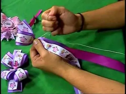 El paso a paso de como hacer lazos para bebé - Imagui