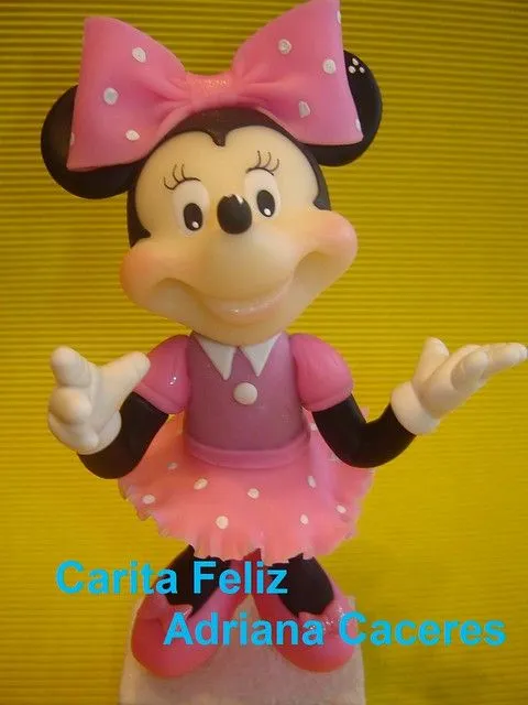 Minnie Mouse de bebé en porcelana fría paso a paso - Imagui Minnie Mouse de bebé en porcelana fría paso a paso - Imagui