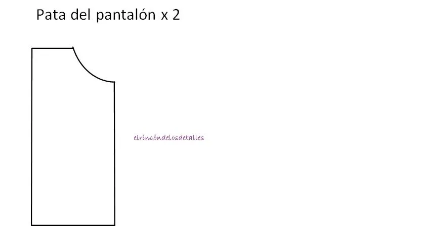 Moldes y patrones pantalon para goma eva - Imagui