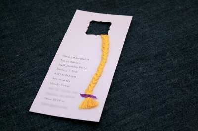 Invitación para cumpleaño rapunzel - Imagui