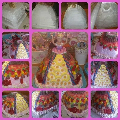 Paso a paso tarta chuches Barbie | Mis tartas | Pinterest | Barbie Paso a paso tarta chuches Barbie | Mis tartas | Pinterest | Barbie