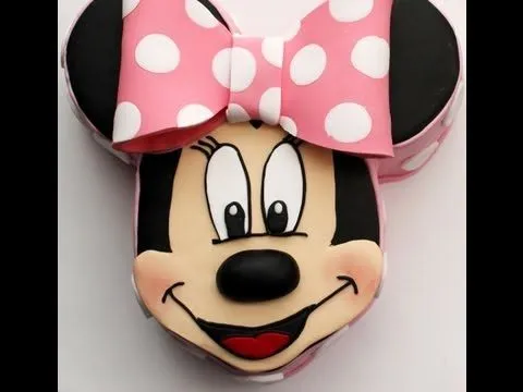 Paso a Paso Tarta Minnie Mouse. Segunda Parte. - YouTube