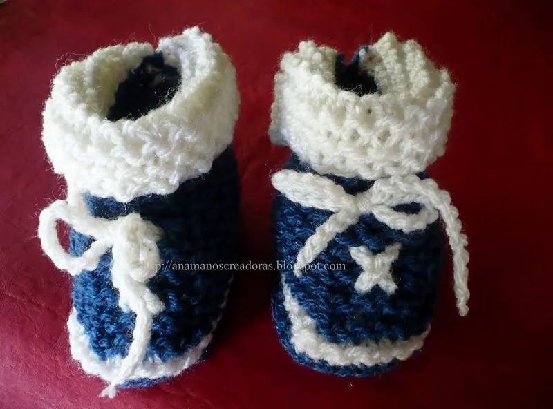 Tejiendo Perú zapatitos para bebé - Imagui