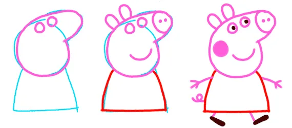 Pasos para aprender a dibujar - Aprendiendo con Julia Pasos para aprender a dibujar - Aprendiendo con Julia