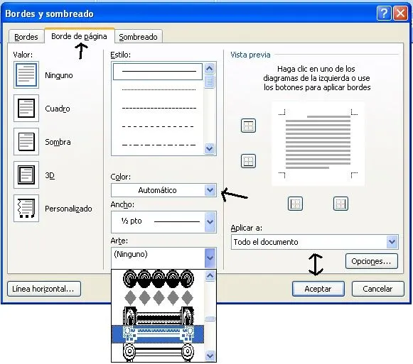 Pasos para colocar bordes en Microsoft Word | A mi manera Pasos para colocar bordes en Microsoft Word | A mi manera