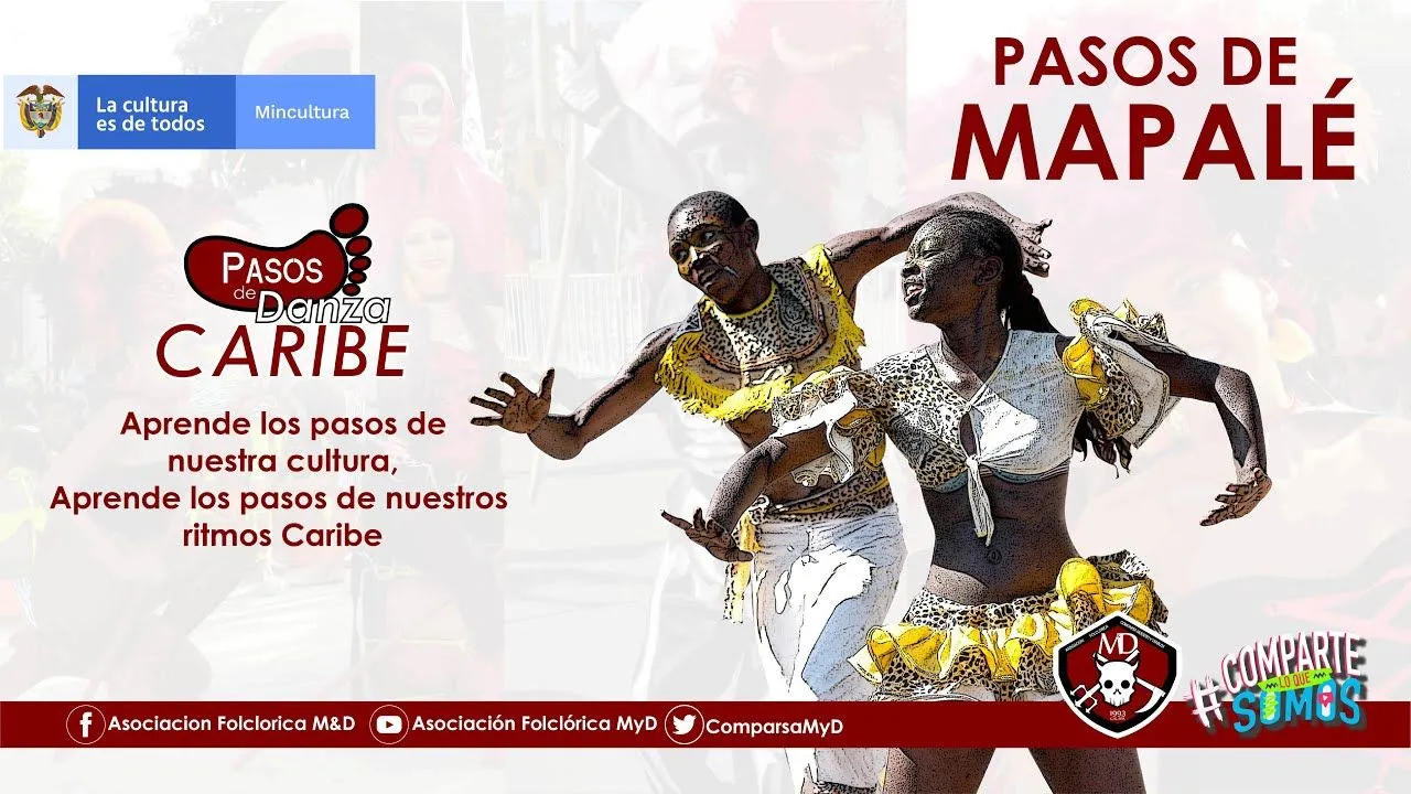 Pasos de Mapale - Pasos de Danza Caribe - #ComparteLoQueSomos - YouTube Pasos de Mapale - Pasos de Danza Caribe - #ComparteLoQueSomos - YouTube