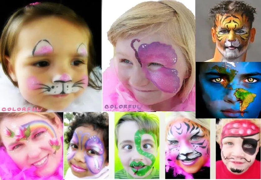 pocos pasos de maquillaje podemos pintar caritas para carnaval o para ... pocos pasos de maquillaje podemos pintar caritas para carnaval o para ...