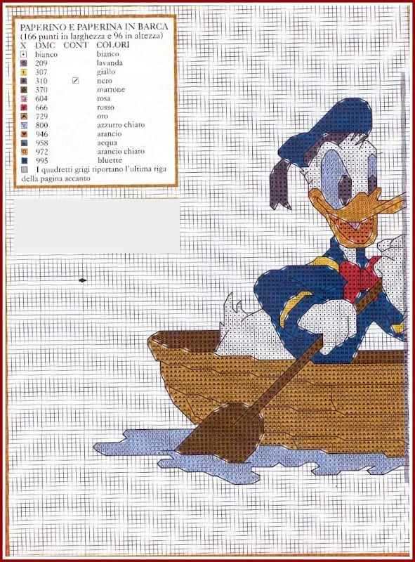 La mia passione per il ricamo: Schemi free punto croce Disney ...