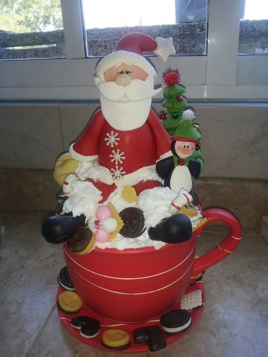 Pasta flexible | pasta francesa navidad | Pinterest | Tortas De ...