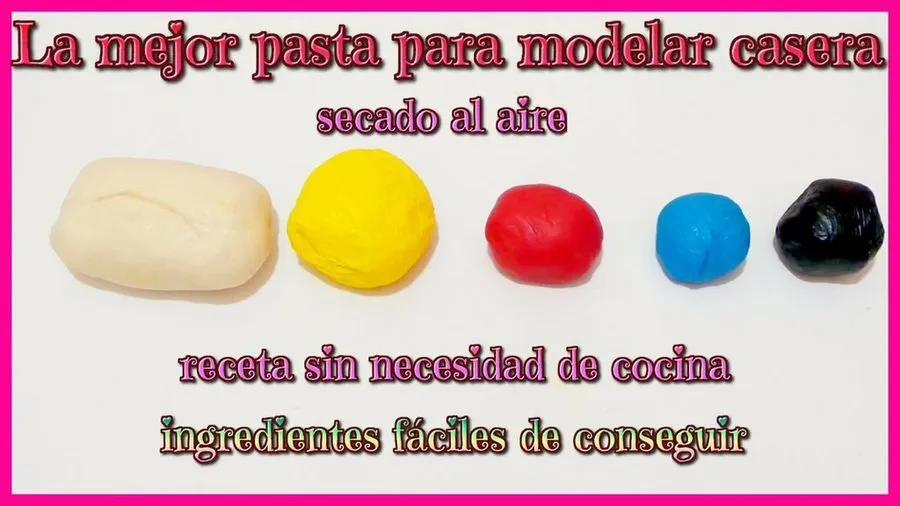 Cómo hacer pasta de modelar flexible casera: Una masa mejor que el ...