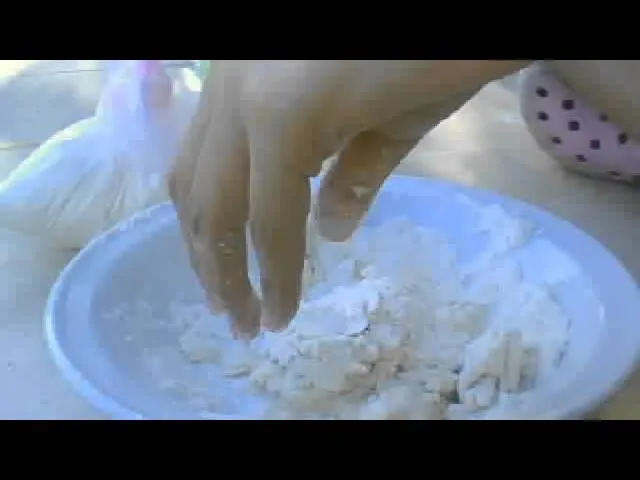 Como hacer pasta de sal,para figuras - YouTube