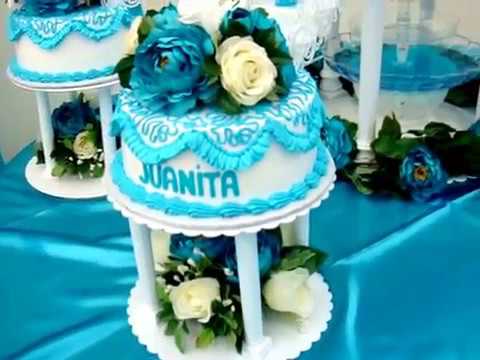 Pastel de 15 años...Creaciones martha - YouTube