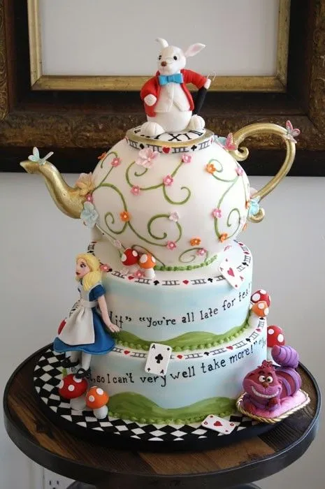 Torta alicia en el pais de las maravillas - Imagui Torta alicia en el pais de las maravillas - Imagui