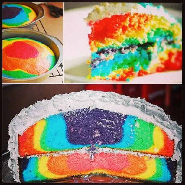 Pastel arcoiris! Para este dia del nino! Hagan sus pedidos ... Pastel arcoiris! Para este dia del nino! Hagan sus pedidos ...