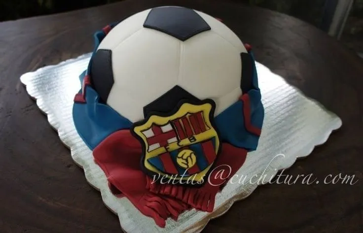 Pastel balón Barcelona cake | Pasteles | Pinterest | Barcelona ...