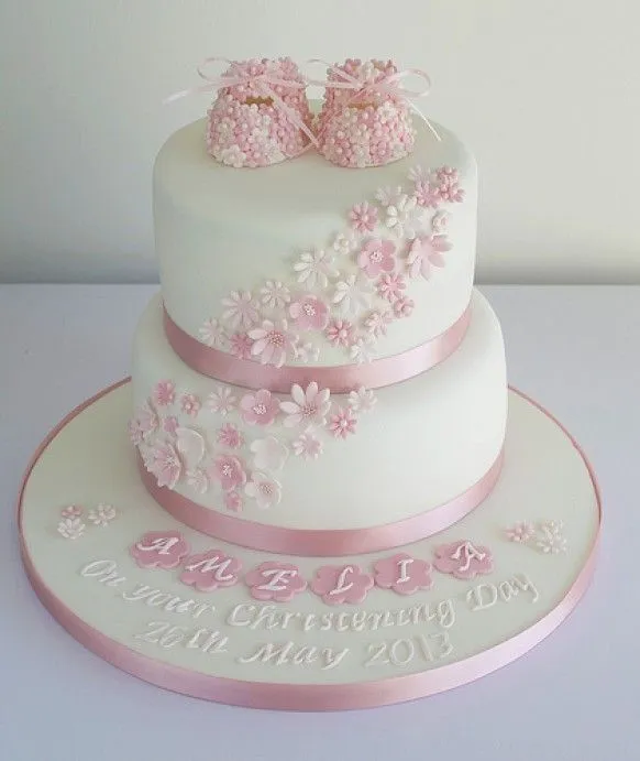 Pastel de bautizo | Tortas para bautismo | Pinterest | Christening ...