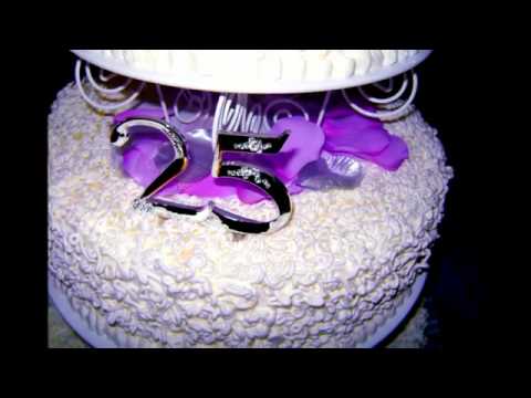 Pastel de Boda 25 aniversario - YouTube