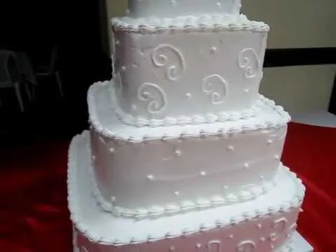 Pastel de Bodas Cuadrado.AVI - YouTube