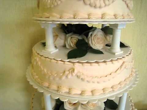 Pastel de Bodas con Fuente - YouTube