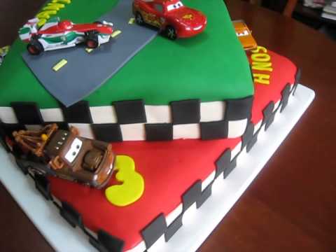 Pastel de Cars Magico - YouTube