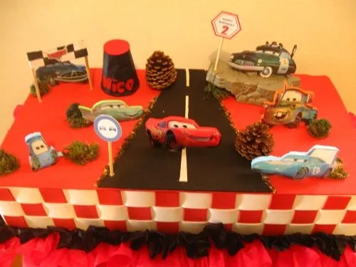 Bombonera de cars - Imagui