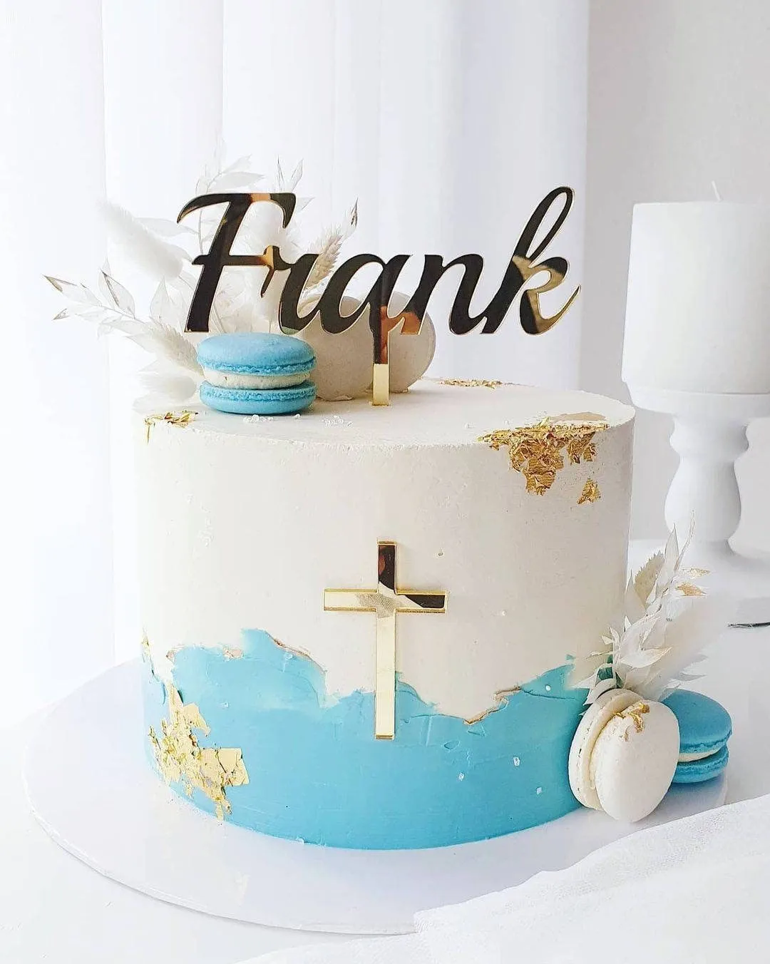 Pastel de confirmación con corona de bautismo de comunión - Etsy México Pastel de confirmación con corona de bautismo de comunión - Etsy México