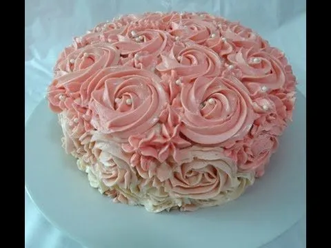 Cómo hacer un pastel de cumpleaños-Parte 2 - YouTube Cómo hacer un pastel de cumpleaños-Parte 2 - YouTube