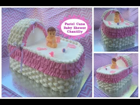 Pastel De Cuna Paso a Paso Para Baby Shower - YouTube