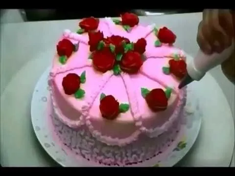 Pastel decorado con glasé real (royal icing) "Recordando a mamá ... Pastel decorado con glasé real (royal icing) "Recordando a mamá ...
