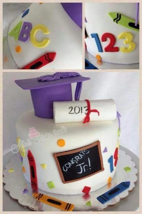 Pastel Graduación preescolar | Graduaciones | Pinterest | Pastel