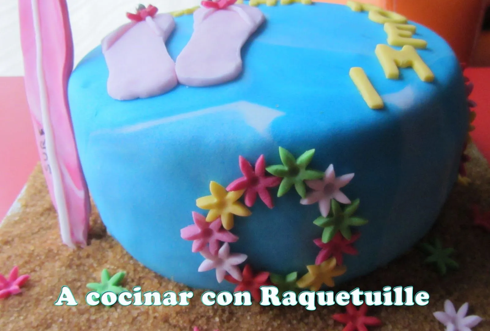 Pastel hawaiano fondant - Imagui Pastel hawaiano fondant - Imagui