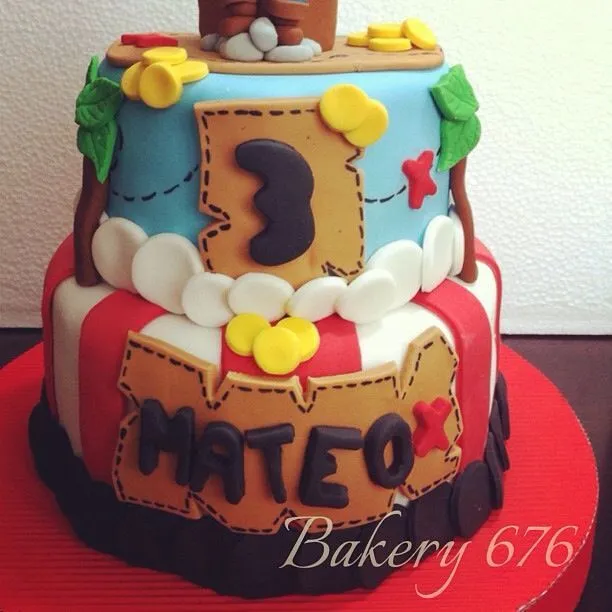 Jake y los piratas de nunca jamás pastel / jake and the neverland ...