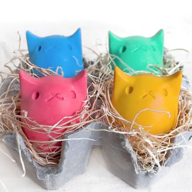 4 Pastel Kitty Egg Crayons | Flickr - Photo Sharing! 4 Pastel Kitty Egg Crayons | Flickr - Photo Sharing!