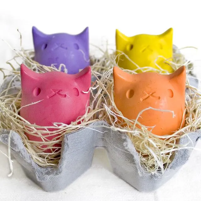 4 Pastel Kitty Egg Crayons | Flickr - Photo Sharing! 4 Pastel Kitty Egg Crayons | Flickr - Photo Sharing!