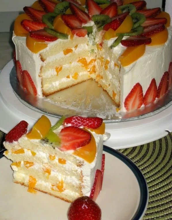 Pastel de tres leches súper frutas | pastel de frutas | Pinterest ... Pastel de tres leches súper frutas | pastel de frutas | Pinterest ...