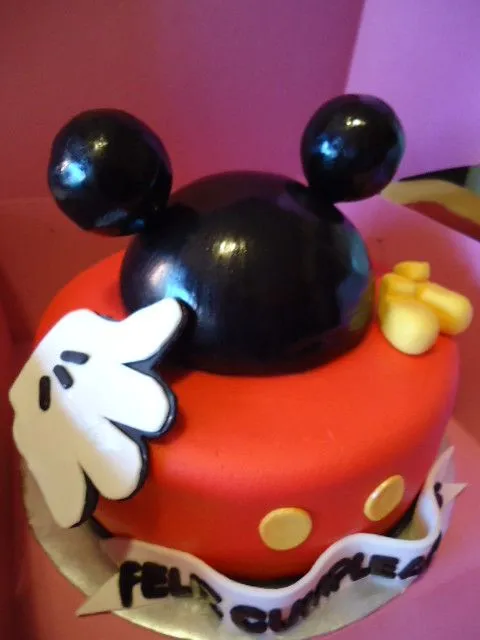 Pasteles de fondant de Minnie Mouse - Imagui