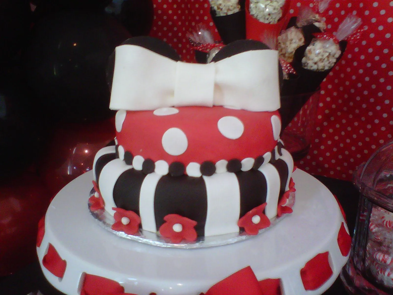 Pastel de la Minnie Mouse - Imagui