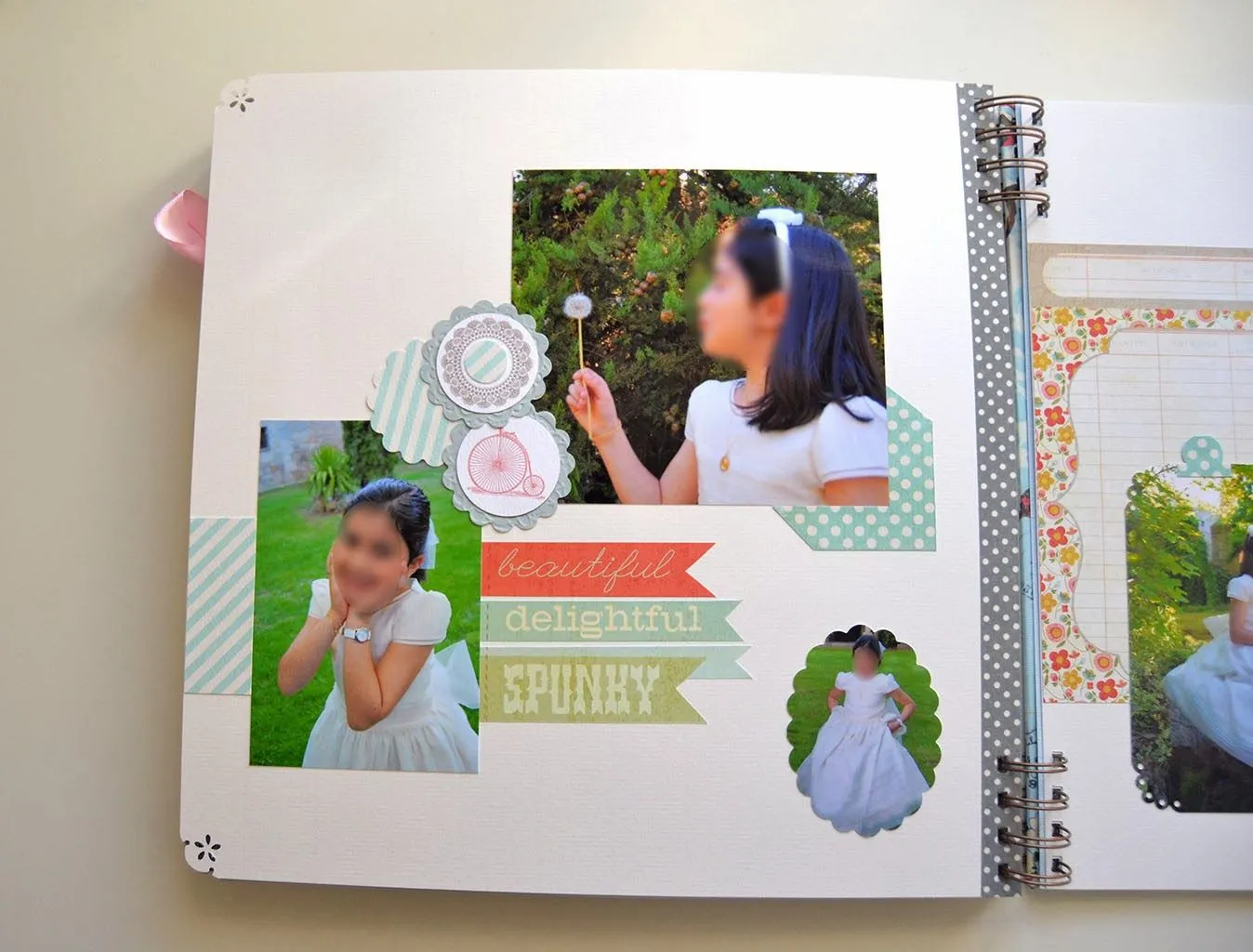 El Pastel de Papel: Álbum personalizado comunión