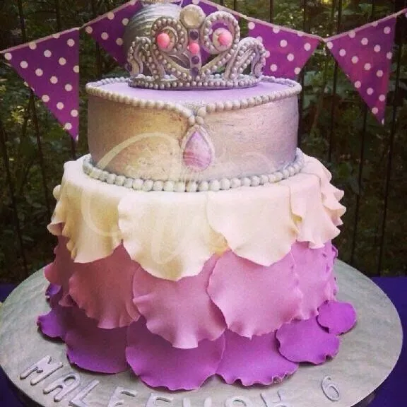 Pastel de Princesa Sofía Primera. Tartas originales. | Ideas y ...