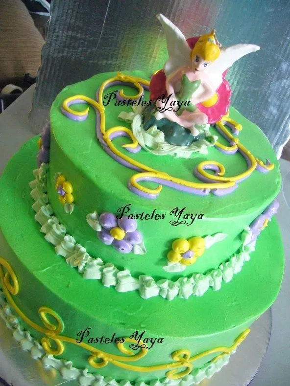 Diseños de pasteles de Tinkerbell - Imagui