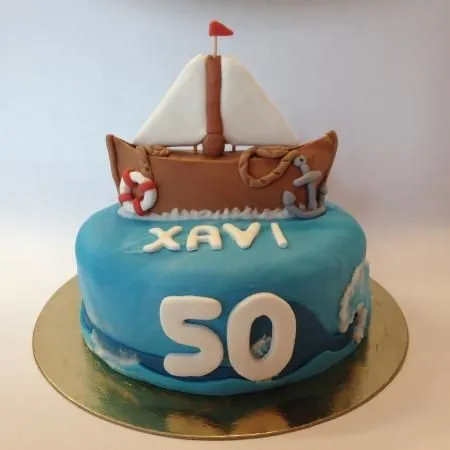 Pastel Velero | Pasteles con fondant | Pinterest | Pastel and Fondant