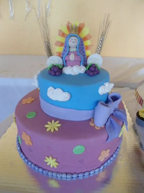 Pastel virgencita Plis 1ra comunion | Flickr - Photo Sharing!