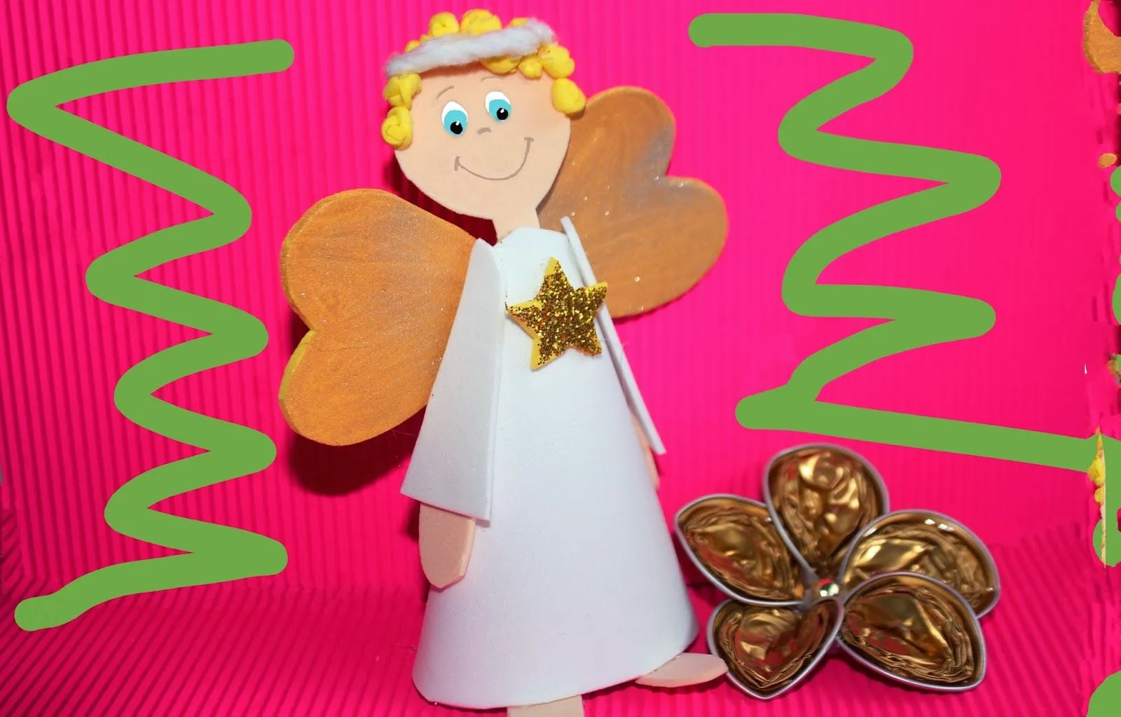 Pastelería creativa, cocina y manualidades: Angel de Goma Eva o ... Pastelería creativa, cocina y manualidades: Angel de Goma Eva o ...