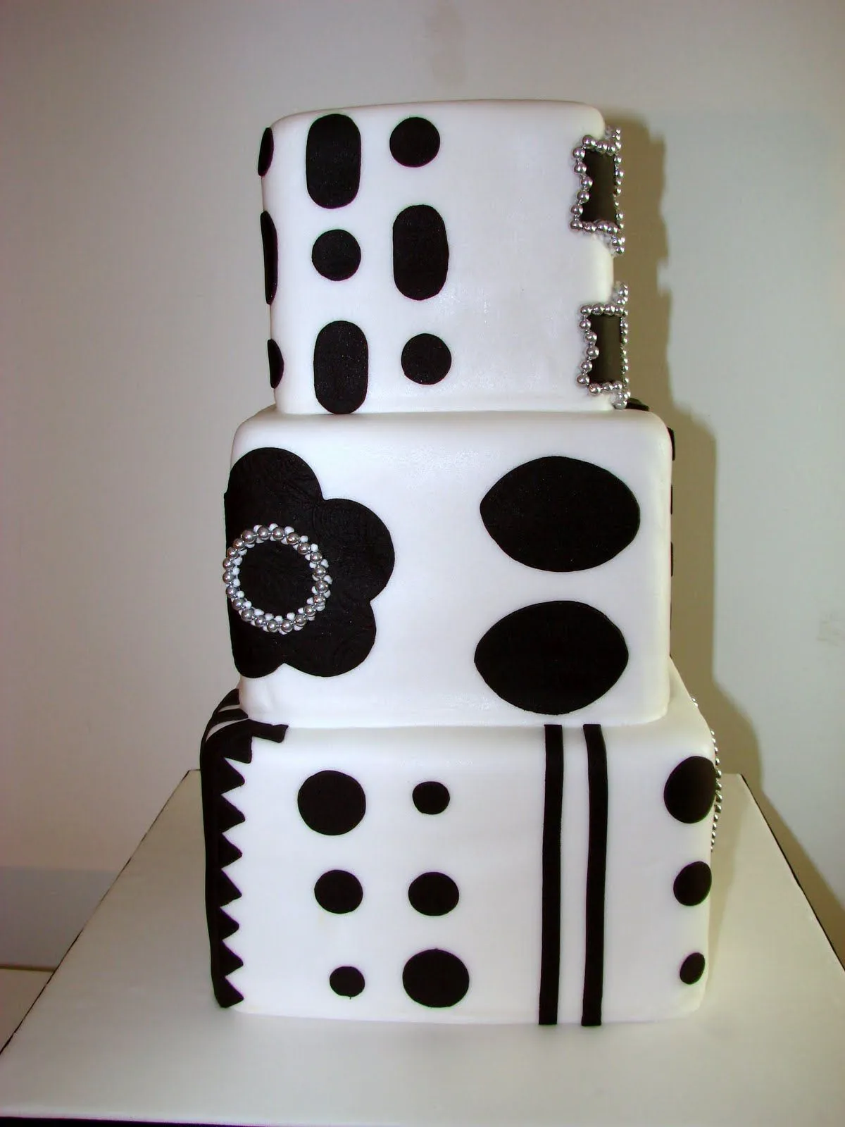 Pastelería para Eventos: Blanco y negro!