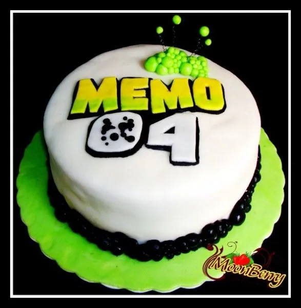 Pastelería MoonBerry - pasteles - PASTEL BEN 10