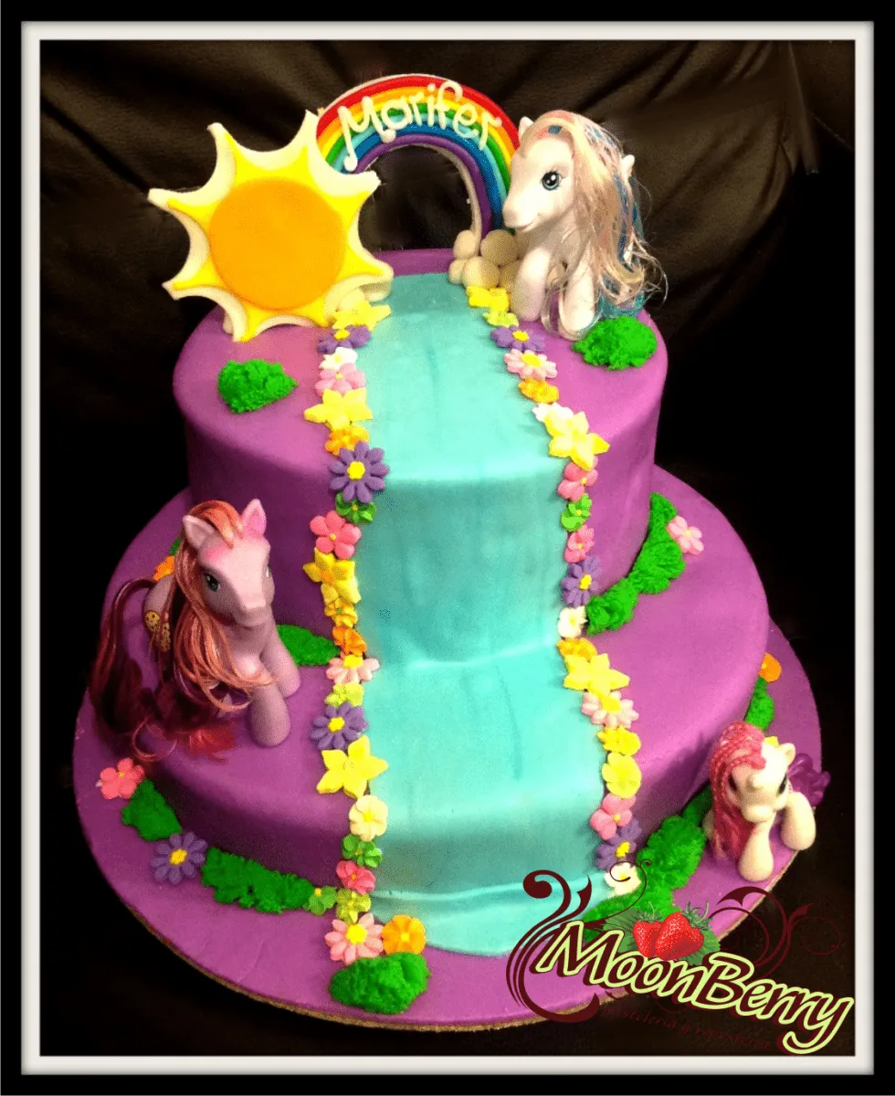 Pastelería MoonBerry - pasteles - PASTEL MY LITTLE PONY Pastelería MoonBerry - pasteles - PASTEL MY LITTLE PONY